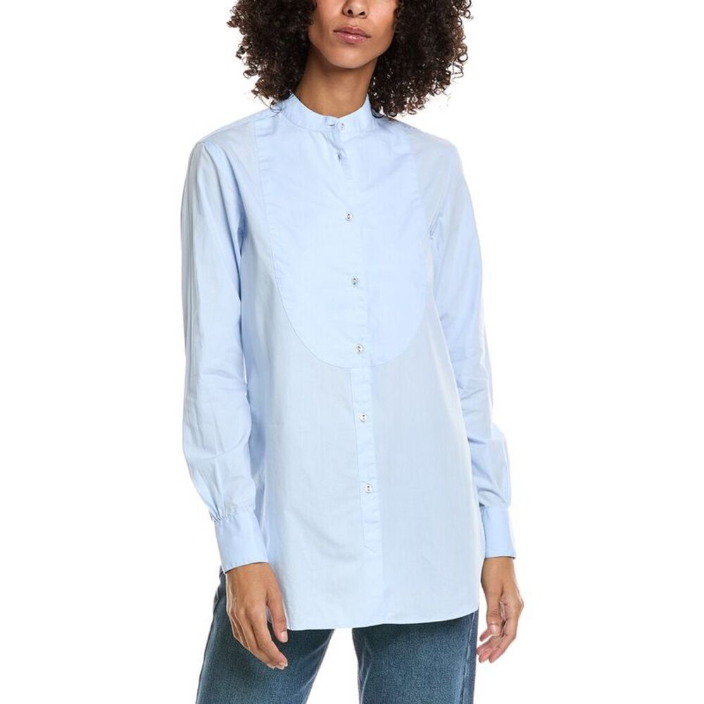 Officine Générale Womens Officine Generale Alida Shirt, Blue